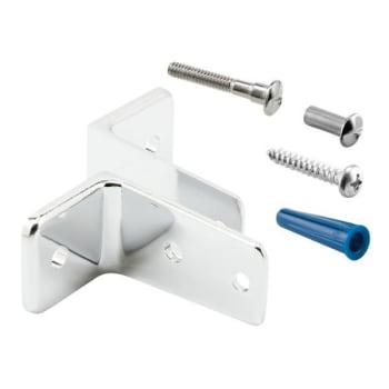 Image for Sentry Two Piece Wall Brkts, Zc Alloy, Chrome Plated Finish Set , Package Of 2 from HD Supply