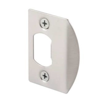 Image for 1-5/8 In. Standard Latch Strike (Satin Nickel Finish) (2-Pack) from HD Supply