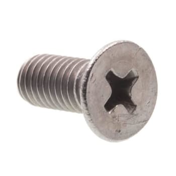 Image for Machine Screws, Flat Head, Phillips Drive, M5-0.8 X 12mm, A2-70, Package Of 10 from HD Supply
