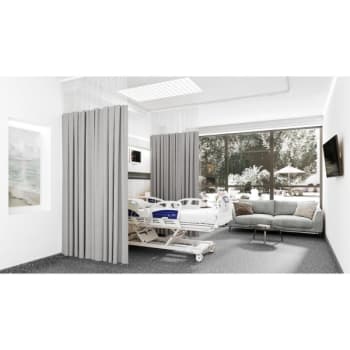 Image for Fabtex® Vegas Pattern Privacy Curtain Gull, 72w X 84h from HD Supply