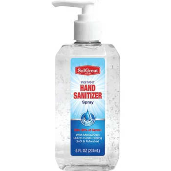 Image for SolGreat 8 Oz Hand Sanitizer from HD Supply