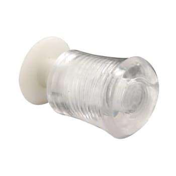 Image for Sliding Wdw Knob, Acrylic, Clear, Package Of 2 from HD Supply