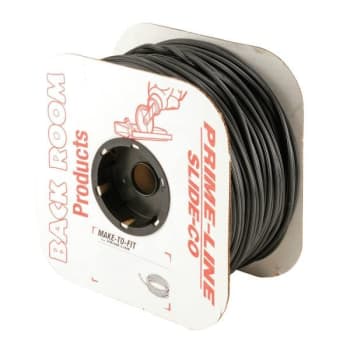 Image for Make 2 Fit 0.18" X 500 Ft. Roll Black Vinyl Screen Spline, Package Of 500 Ft from HD Supply