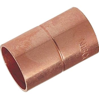 Image for Nibco 1/2" Od Acr Copper Coupling With Rolled Tube Stop from HD Supply