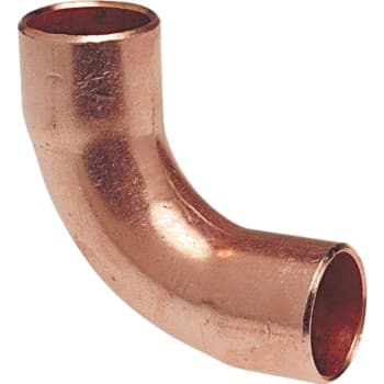 Nibco 3/4" OD 90° ACR Copper Elbow CxC Long Radius