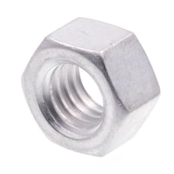 Image for Finished Hex Nuts, 3/8 In-16, Alum, Package Of 25 from HD Supply