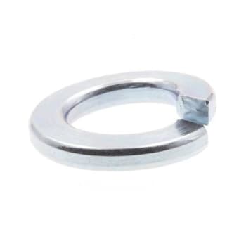 Med Split Lock Washers, Met, M8, Zc Stl, Package Of 25