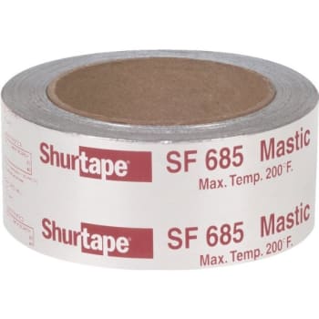Image for Shurtape 1.88" x 10.9 Yd SF 685 Butyl-Rubber Foil Tape from HD Supply