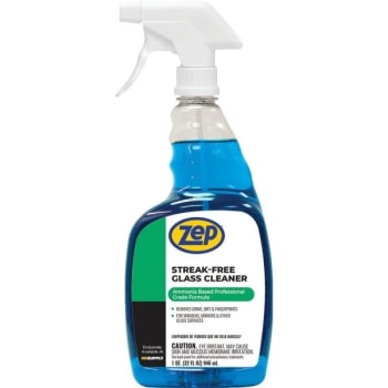 ZEP 32 Oz Commercial Streak Free Glass Cleaner (8-Case)