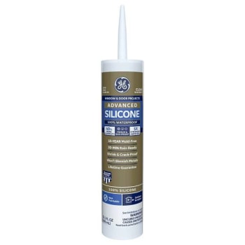 Image for Ge® Silicone Ii® Window And Door Caulk, 9.8 Oz, Clear, Case Of 12 from HD Supply