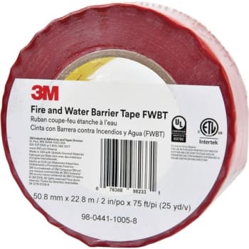 Image for 3M™ Fire And Water Barrier Tape, 2, Case Of 24 from HD Supply