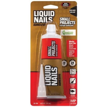 Liquid Nails 4 Oz. Small Projects Construction Adhesive, Case Of 6