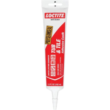 Image for Loctite® 5.5 Oz Polyseamseal Tub and Tile Adhesive Caulk, White, Case Of 12 from HD Supply