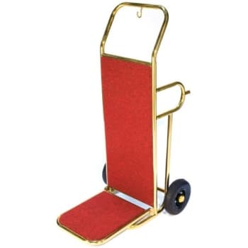 Image for Csl Deluxe Hand Truck Red Deck from HD Supply