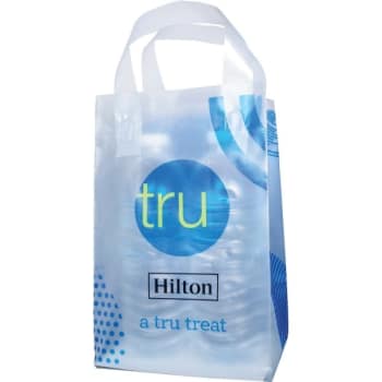 Tru Water Bottle Bag,TRU By Hilton, Case Of 500