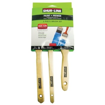 Image for Shur-line 3-piece Premium Paint Brush Kit, Kit Of 1 from HD Supply
