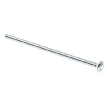 Carriage Bolts, -20 X 6 In., A307 Grade A Zc Stl, Package Of 50