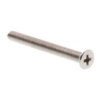 Image for Machine Screws Metric Flat/Phillips Dr Gr A2-70 SS , M3-0.5 x 30mm Package Of 10 from HD Supply