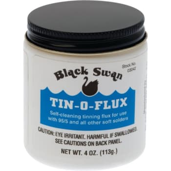 Image for Black Swan® Tin-O-Flux, 4 Oz, Quick Soldering Paste With Metal Powder from HD Supply