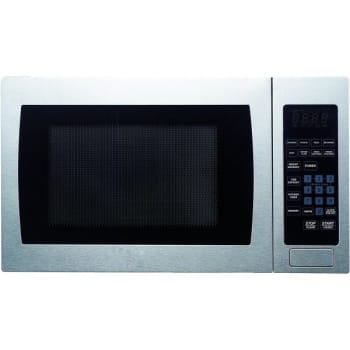 Magic Chef® 0.9 Cu Ft Countertop Microwave, 900W, Stainless Steel