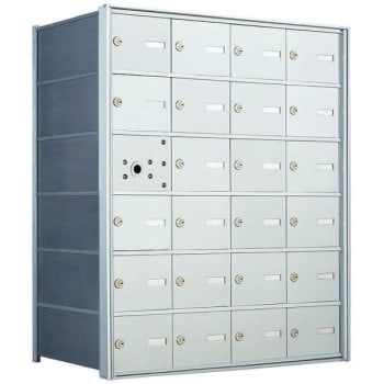 Image for Florence Mfg 1400 Horizontal Mailbox -23 Compartments, Aluminum from HD Supply
