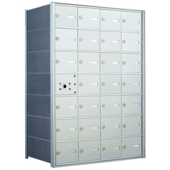 Image for Florence Mfg 1400 Horizontal Mailbox -27 Compartments, Aluminum from HD Supply