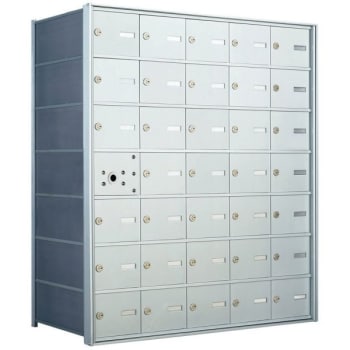 Image for Florence Mfg 1400 Horizontal Mailbox -34 Compartments, Aluminum from HD Supply