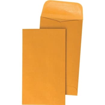 Quality Park®Coin Envelopes, 3-1/8"W x 5-1/2"L, Box Of 500