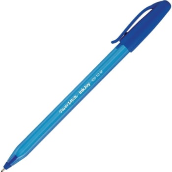 Paper Mate® InkJoy® 100 Stick Pens, Blue, Pack Of 12