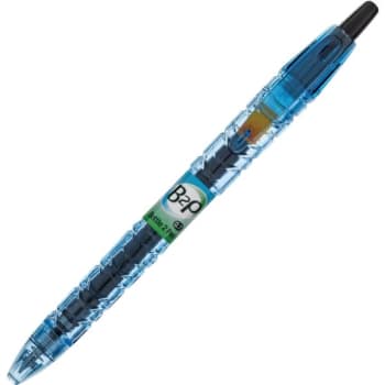 Pilot G-2 Black With Clear Barrel Retractable Gel Pen 0.38 mm, Package Of 12
