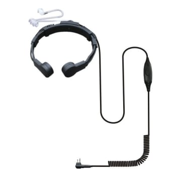 Image for Parity Products Tactical Throat Microphone Surveillance Earbud for Kenwood from HD Supply