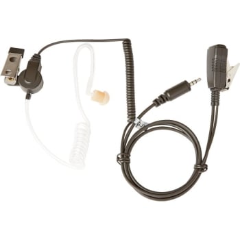 Parity Products Surveillance-Style Earbud w/ Clip Microphone