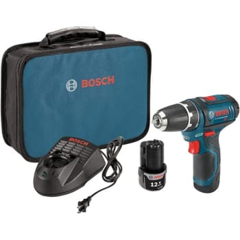 Bosch 3/8 In 12 Volt Max Li-Ion Cordless Drill Driver Kit