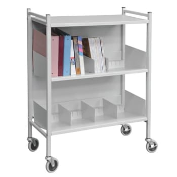 Image for Omnimed Light Grey Versa Open Style Moble Rack With Two Shelves from HD Supply