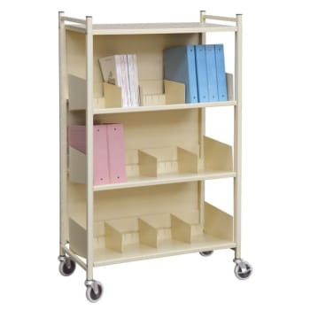Image for Omnimed Beige Versa Open Style Moble Rack With Three Shelves from HD Supply