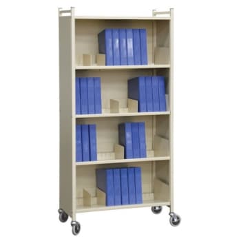 Image for Omnimed Beige Versa Cabinet Style Moble Rack With Four Shelves from HD Supply