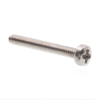Image for Machine Screws Metric Pan/Phillips Dr Grade A2-70 SS M2-0.4 x 16mm Package Of 10 from HD Supply