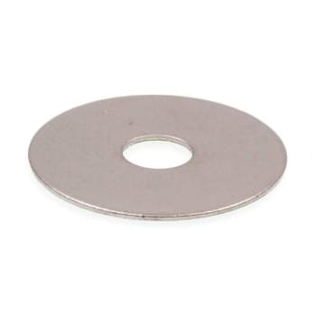 Fender Washers, . X . Od, Grade 18-8 Ss, Package Of 25