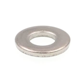 Flat Washers, Sae, #10 X 27/64 In. Od, Grade 18-8 Ss,Package Of 100