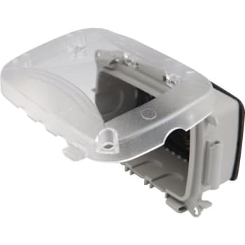 Image for Intermatic 1-Gang Plastic Conduit Box (Clear) from HD Supply