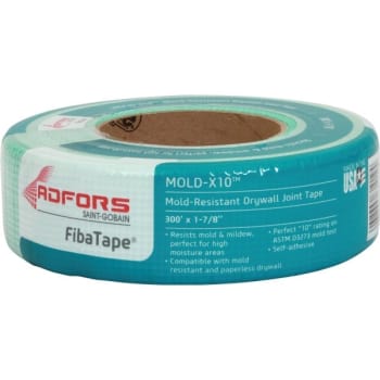 Image for Saint-Gobain Adfors Fibatape® Mold-X Mold Resistant Drywall Tape, 1-7/8" X 300' from HD Supply