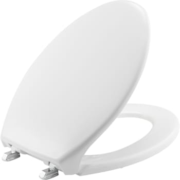 Image for Bemis® Elongated Plastic Closed Front Toilet Seat (6-Pack) from HD Supply