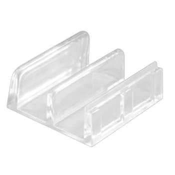 Image for Sliding Shower Dr Bot, Chans, Plast, Clear, Ahv Back, Package Of 2 from HD Supply