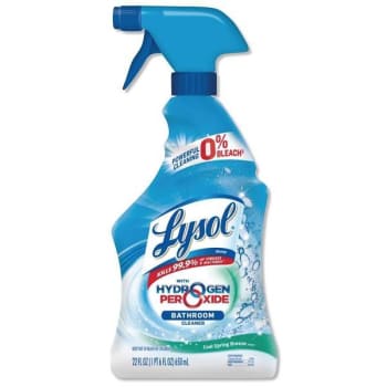 Image for Lysol® 22 Oz Bathroom Cleaner W/ Hydrogen Peroxide (12-Carton) from HD Supply