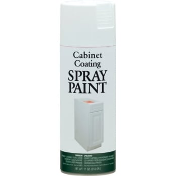Rust-Oleum Enamel Cabinet Spray Paint, White, 12 Oz