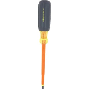 Image for Ideal Slotted 1/4 x 6" Insulated Screwdriver from HD Supply
