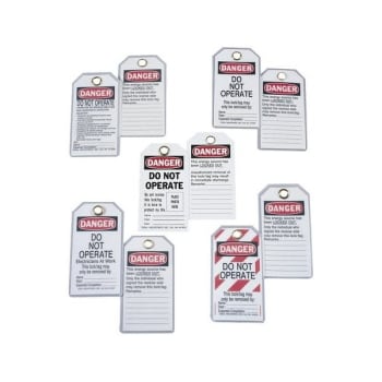 Image for Ideal Heavy Duty Lockout Tags "Do Not Operate" Package Of 5 from HD Supply