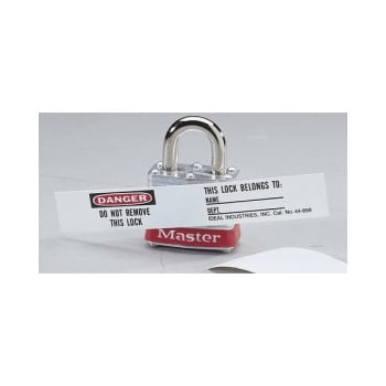 Image for Ideal Vinyl Lock Labels Package Of 8 from HD Supply