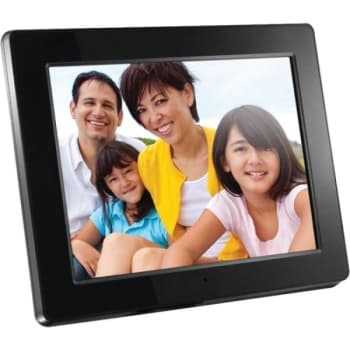Image for Aluratek 4GB Digital Photo Frame, 12", Black from HD Supply