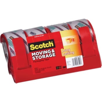 Office Depot® Scotch Moving And Storage Packaging Tape, Package Of 4